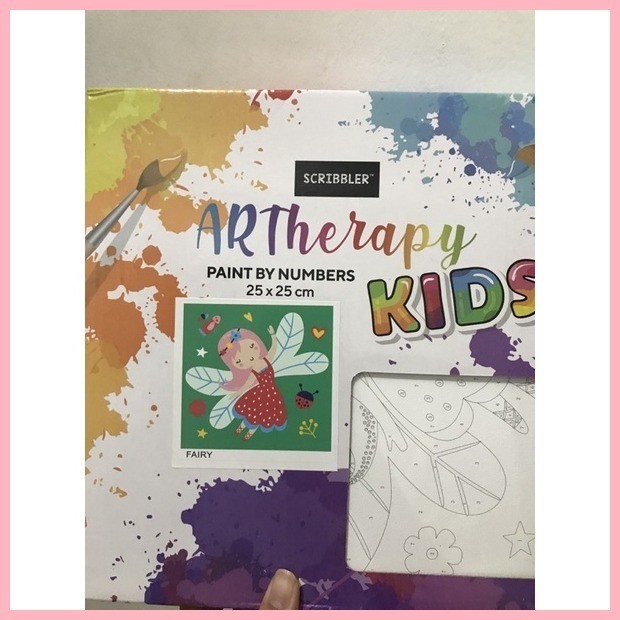 ART THERAPY FRAMED PAINT BY NUMBERS 25x 25cm Shopee Philippines