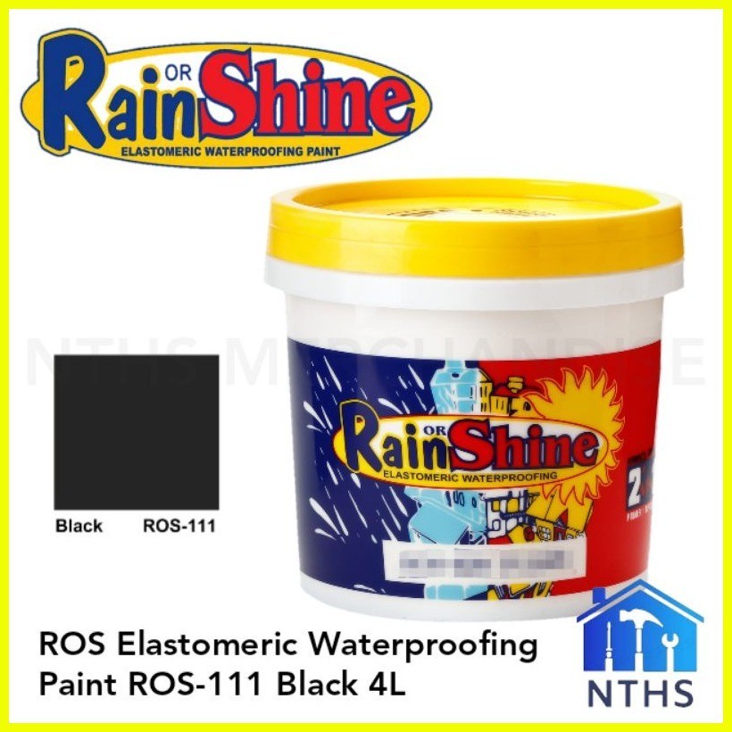 ♒ ♀ ☫ Rain or Shine Elastomeric Waterproofing Paint for Walls ROS111