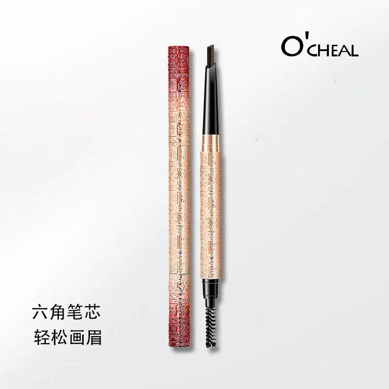 Ocheal Ocheal Double Headed Eyebrow Pencil Triangle Head Ultra Fine