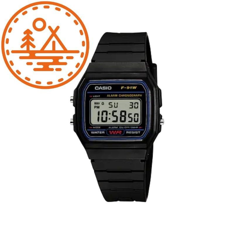 Casio Digital Watch F-91W-1YER Black Casio | Shopee Philippines