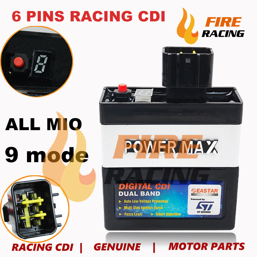 9 Mode MIO Racing CDI for MIO AMORE/SPORTY/SOUL/NOUVO Z Need Convertion ...