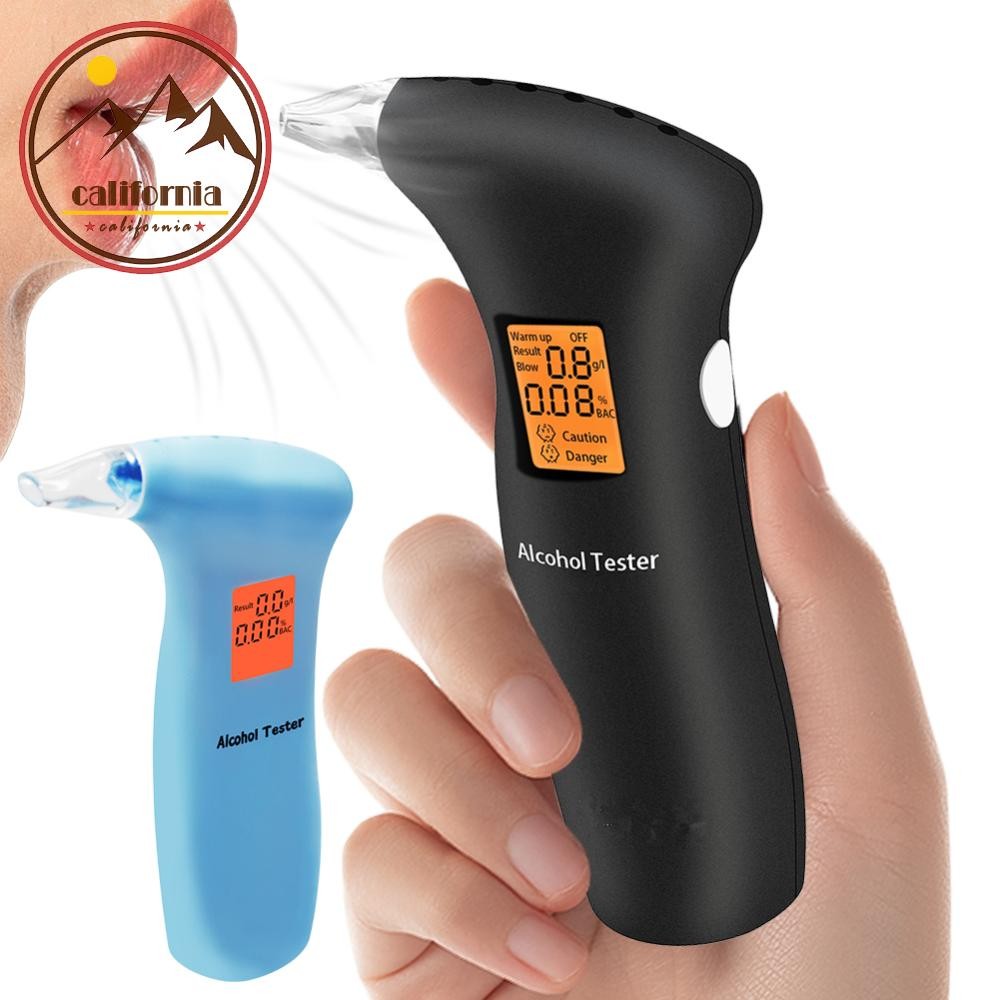 Digital Alcohol Tester Professional Alcohol Detector Breathalyzer ...