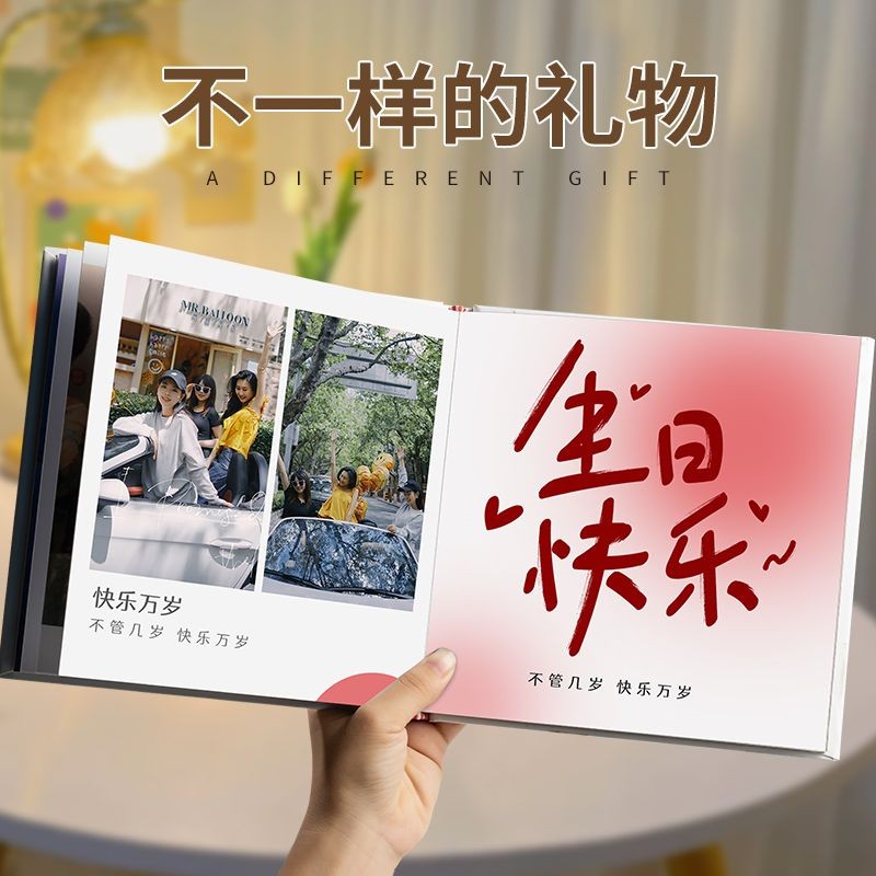 Thick Inner Page Waterproof Photo Book Customized Photo Album Book ...