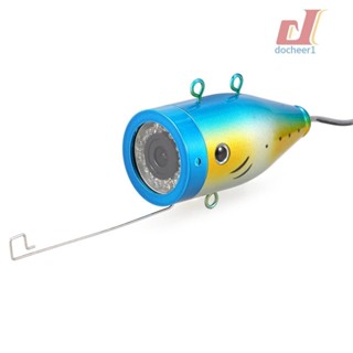 1200TVL Underwater Fishing Camera 24 LEDs Night Vision Waterproof Fish ...