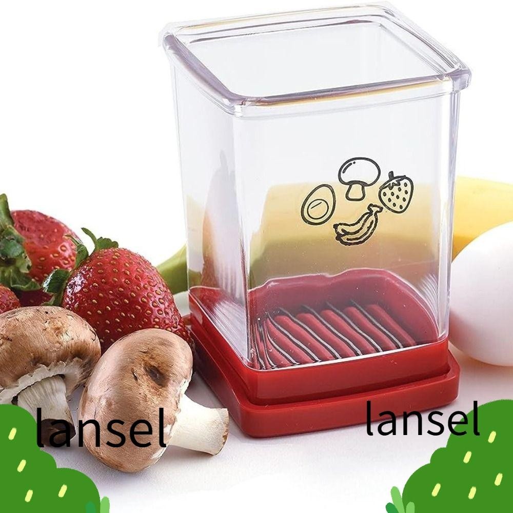 LANSEL Speed Slicer, Quick with Push Plate Fruit Vegetable Slicers