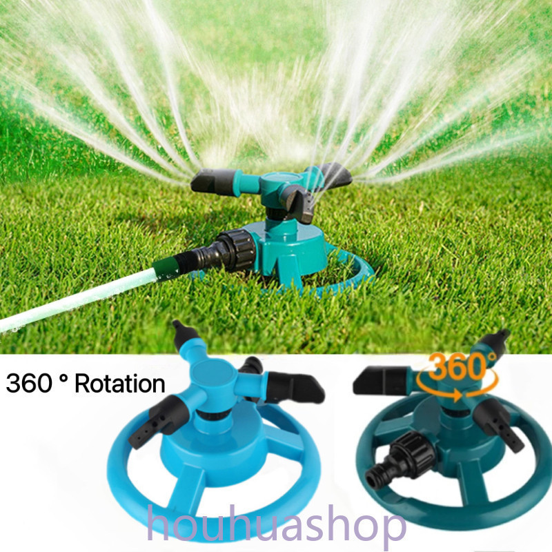 Garden Sprinkler Automatic Lawn Sprinkler Machine 360 degree Rotating ...