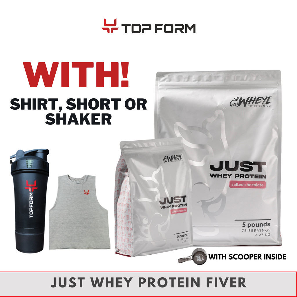 Wheyl Nutrition Just Whey Protein Fiver 5lbs / Pure Whey Protein - With ...