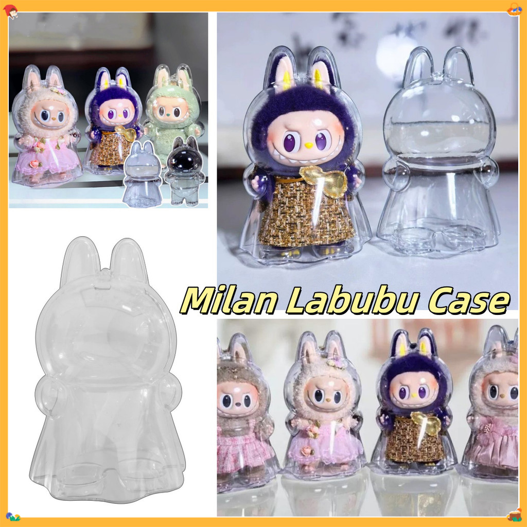 [Local Stock] Milan Labubu Case Multifarious Macaron Series Clear ...