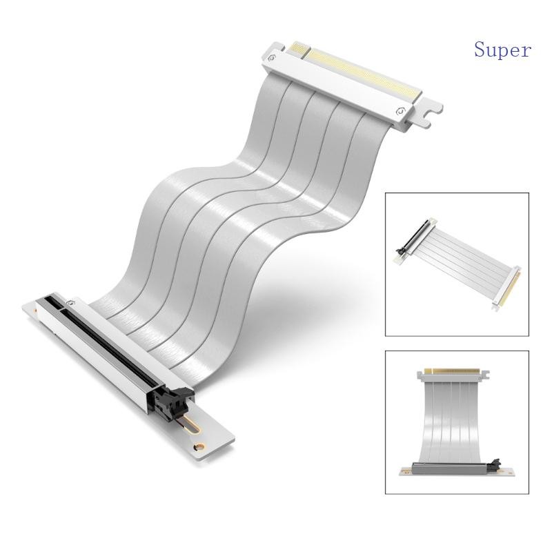 Super GPU Vertical Full Speed PCIE 3 0 X16 Riser Cable Graphics Card ...