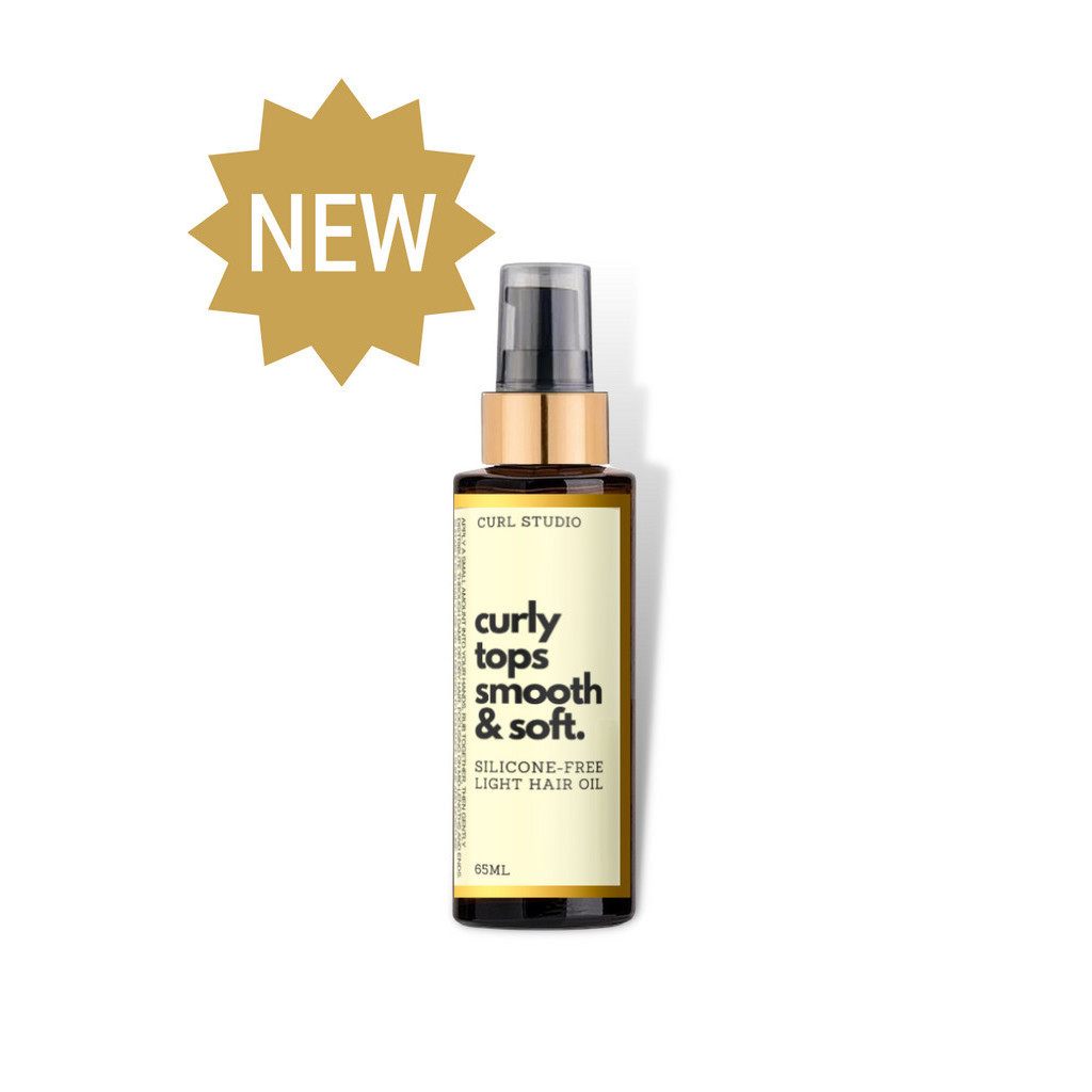 Smooth & Soft Light Hair Oil Curl Studio's Curly Tops | Shopee Philippines