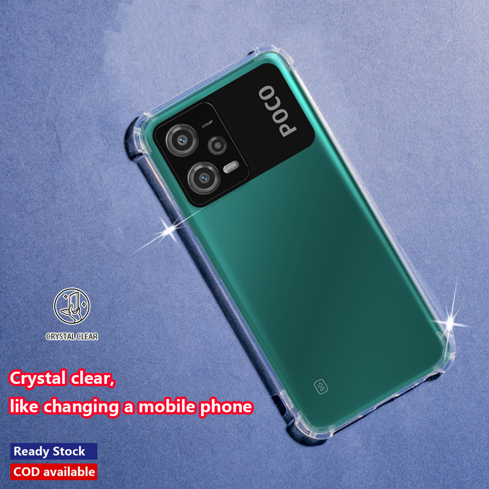 Xiaomi Poco X5 5g Redmi Note 12 22111317pg New Design Crystal Clear Jelly Case With Air Guard 0444