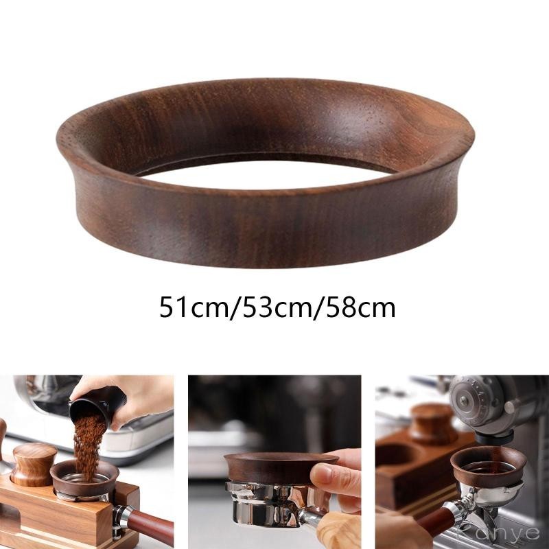 [KY] Coffee Tamper Easy to Clean Coffeeware Espresso Dosing Funnel for