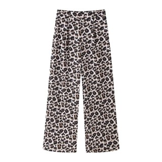 Qunz Fashion Leopard Print Printing Leisure Vest+ Pants 4733 | Shopee ...