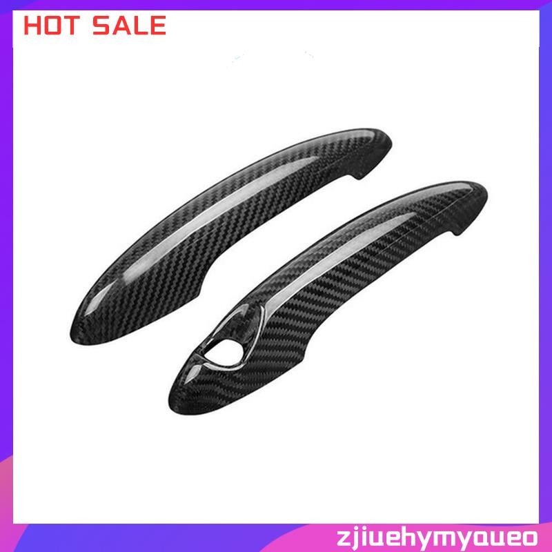 Carbon Fiber Car Door Handle Covers Trim Replacement Accessories for S ...