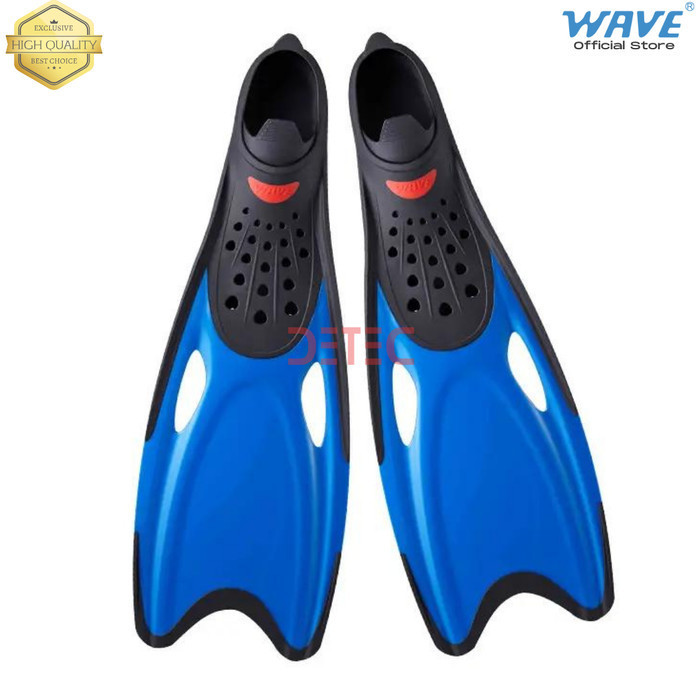 WAVE 6871 Scuba Fin diving snorkel diving frog legs - SML blue | Shopee ...