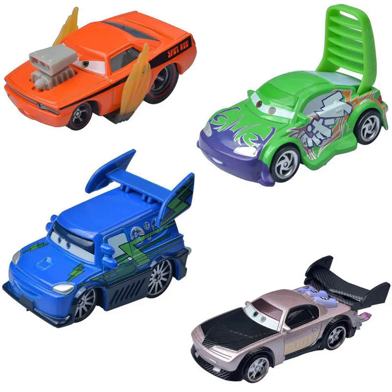 Disney Pixar Cars 3 Drag Racing Party Boost Wingo Snot Rod With Flames ...
