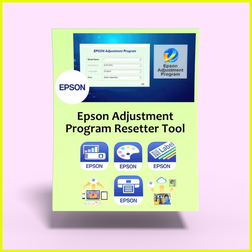 ♞Epson L111 Adjustment Program Resetter Tool (USB/DVD) Unlimited Use ...