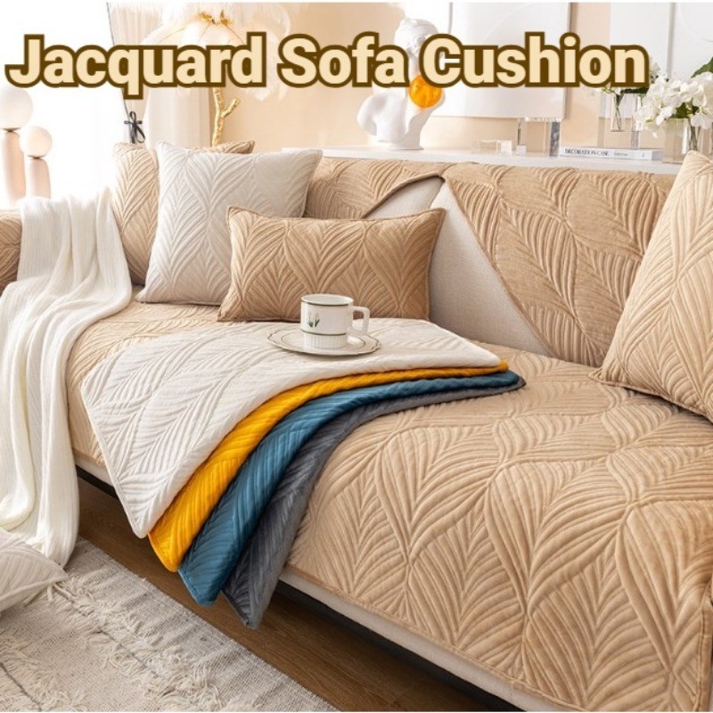 【COD】Dutch Velvet Jacquard Sofa Cushion Soft Comfortable Anti Slip Sofa