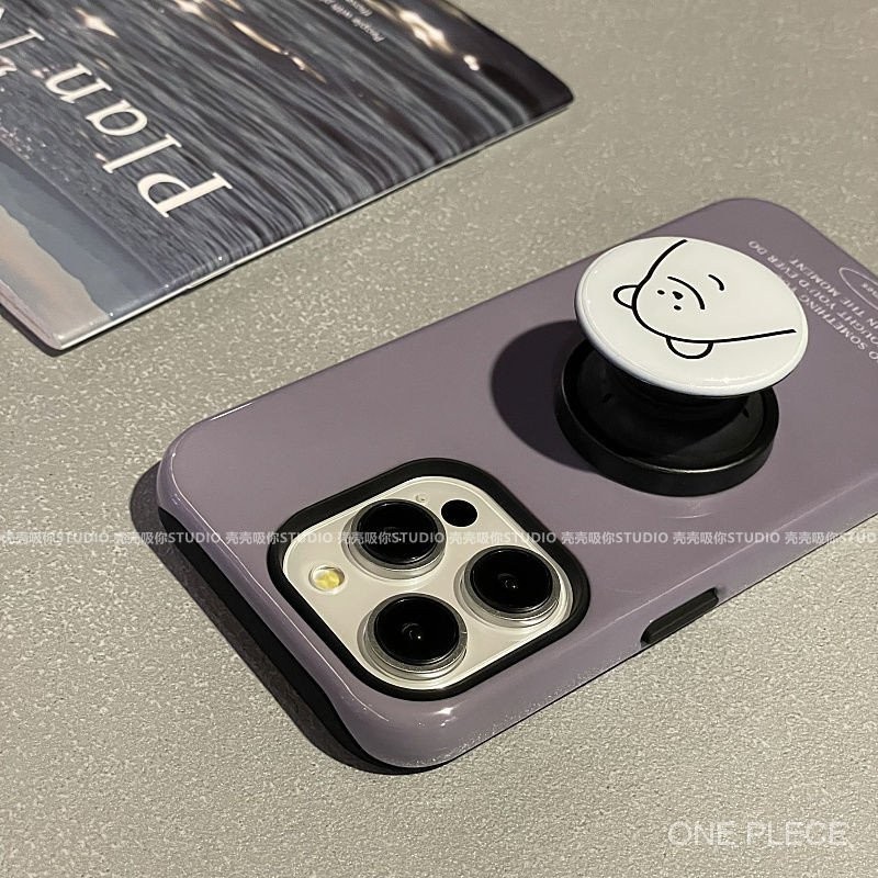 insKorean Smiley Bear Bracket CompatibleiPhone15promaxApple14Phone ...