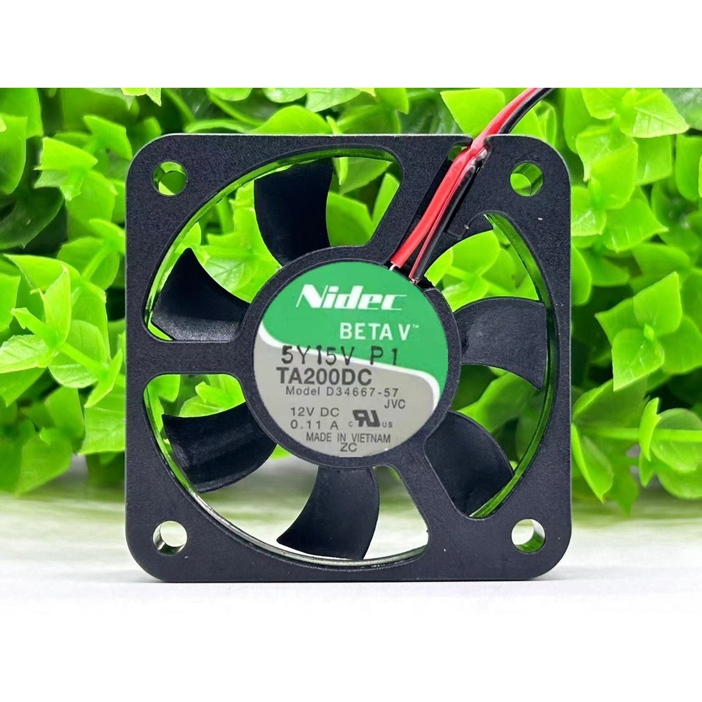 Brand New Nidec 5cm TA200DC D34667-57 5010 12V 0.11A Silent Cooling Fan ...