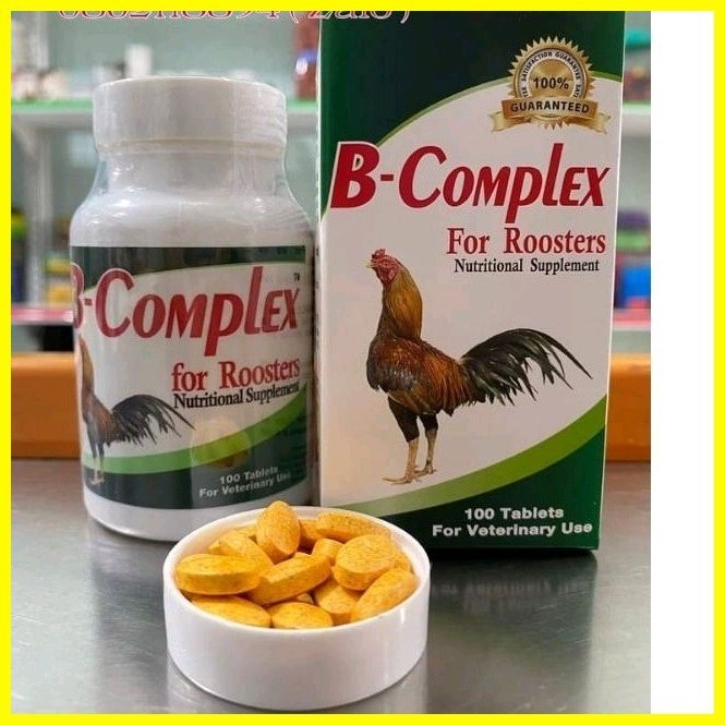 ☂ ♧ Us Made B Complex B1 B2 B6 Vitamin B12 Gamefowl Supplement Multi Vitamins Manok Conditioning