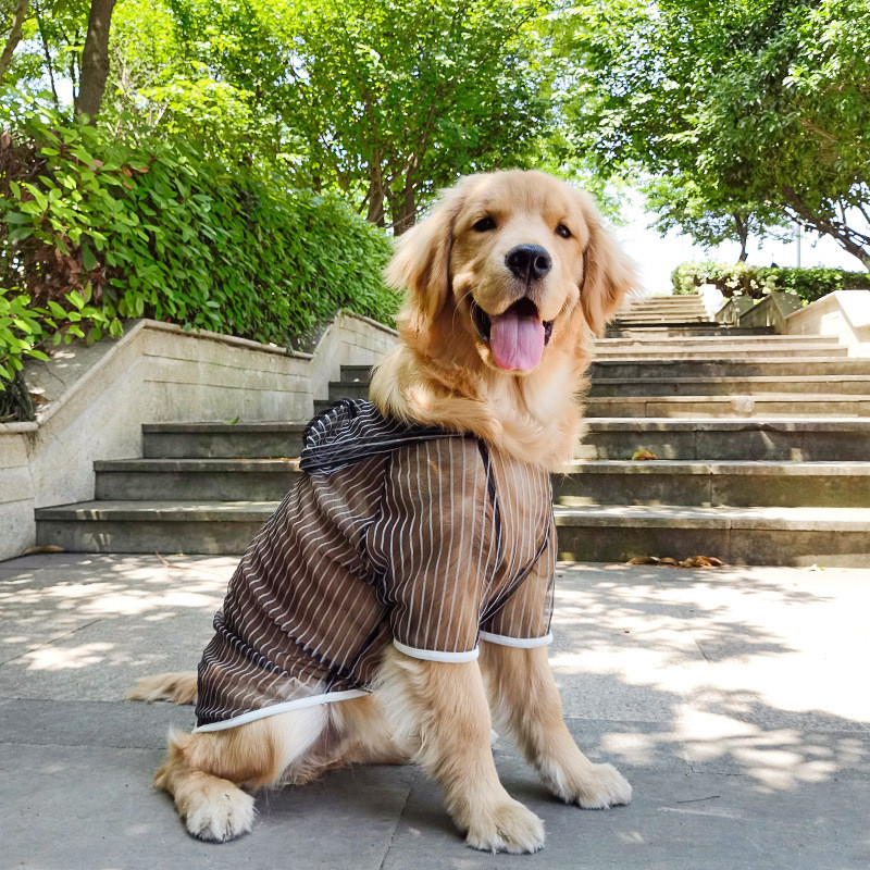 Dog Clothes for Big Dogs Summer Thin Breathable Hoodie Large Pet Clothing Striped Hoodie Big Labrador Golden Retriever Dog Clothe Shopee Philippines