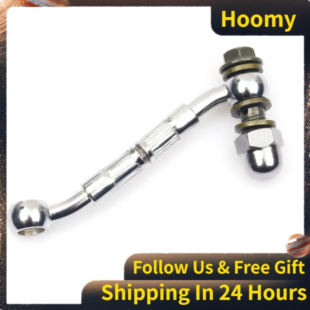 Universal Motorcycle Brake Hose Extension Connector – Aluminum & Nylon Line Extender