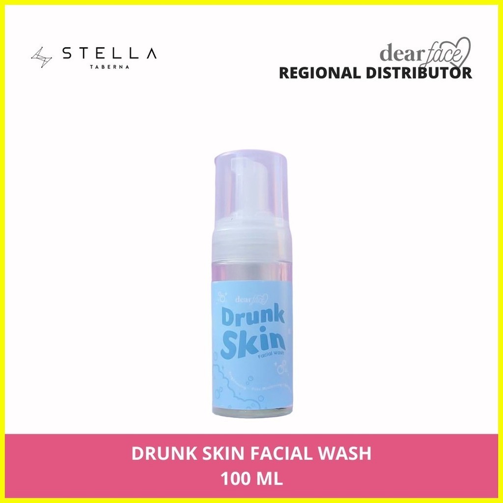 Dear Face Drunk Skin Facial Wash 100ml | Shopee Philippines