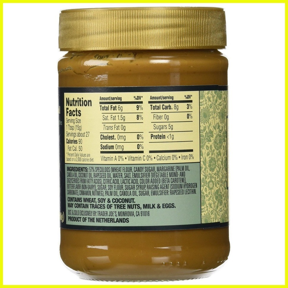 ON HAND] Trader Joes Speculoos Crunchy Cookie Butter Spread (400g