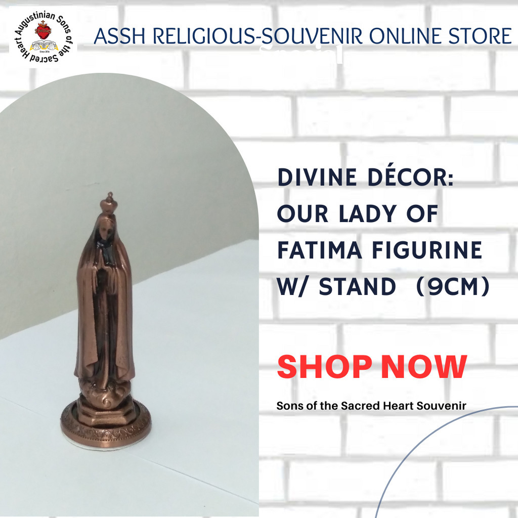 Divine Décor: Our Lady of FATIMA Figurine w/ Stand (9cm) | Shopee ...