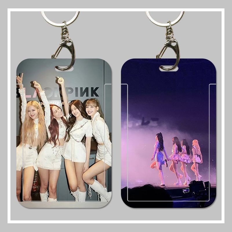 Blckpink Powder Ink Card Holder Student Campus Card Meal Card Water ...