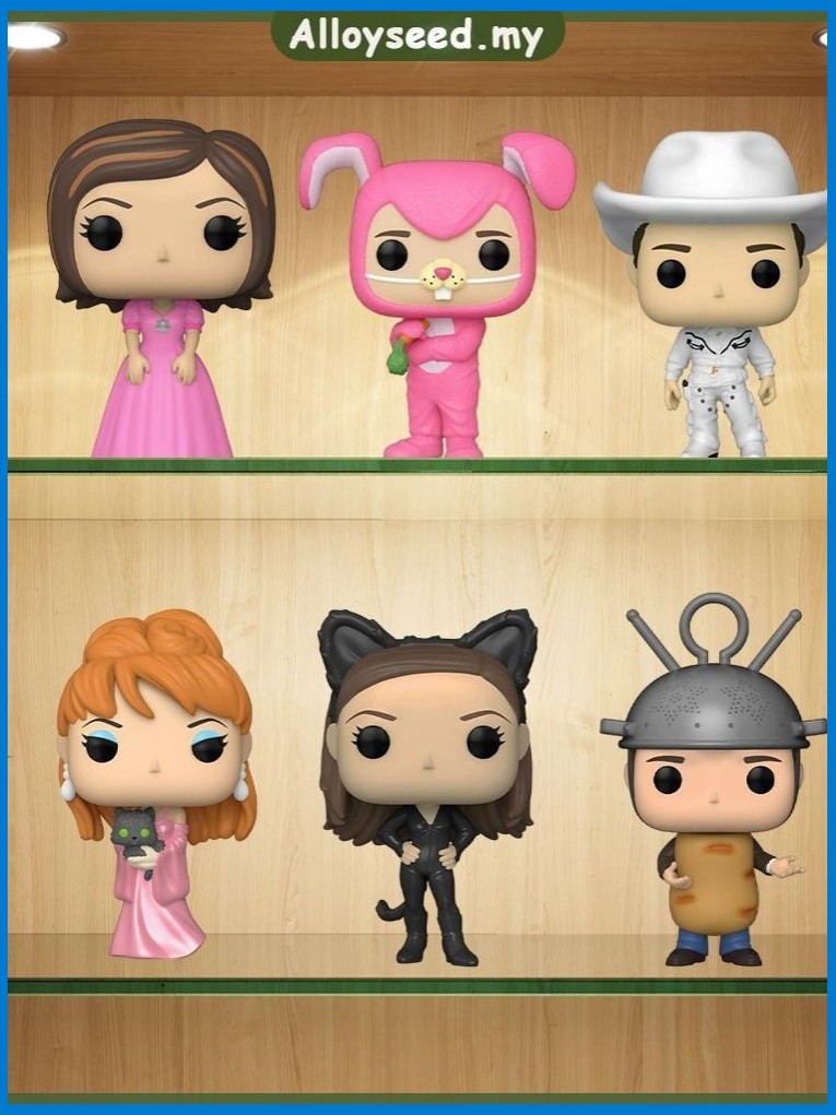 Alloyseed【High Quality】 TV Series Friends TV Show Figure Toys Figurine ...