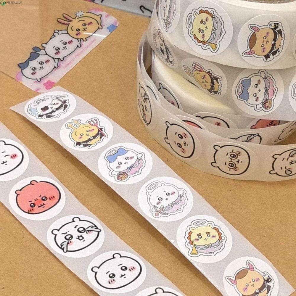 NEEDWAY Anime Chiikawa Stickers, Momonga Kurimanjyu Hachiware Stickers ...