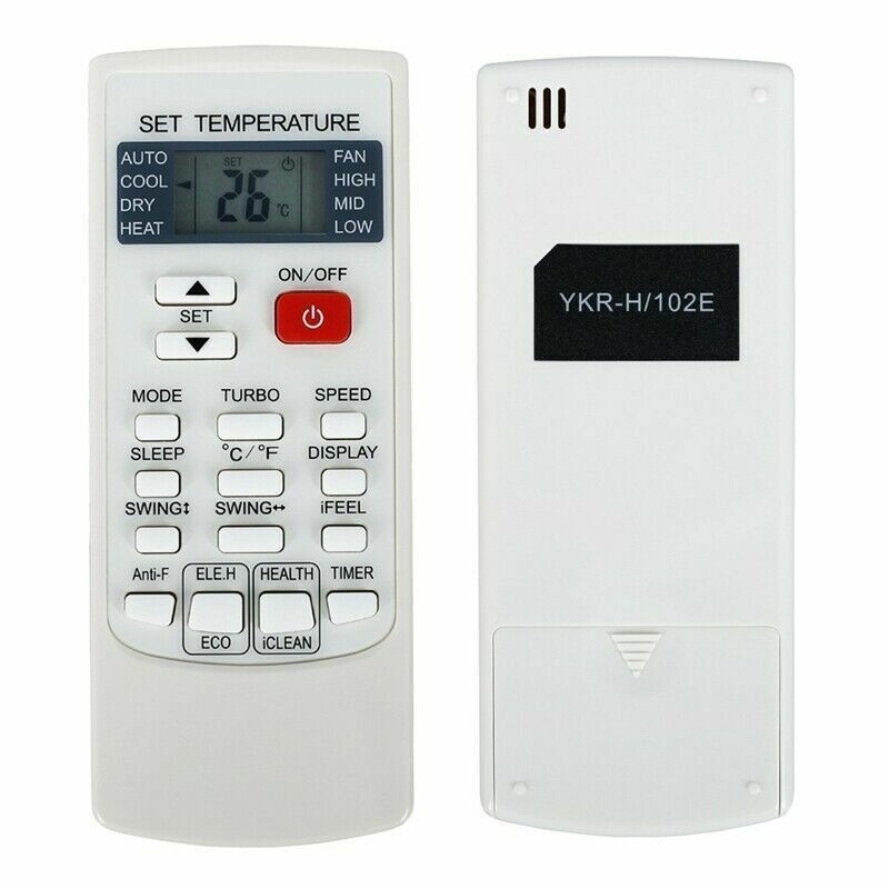 New YKR-H/102E For AUX Reetech AC A/C Air Conditioner Remote Control ...