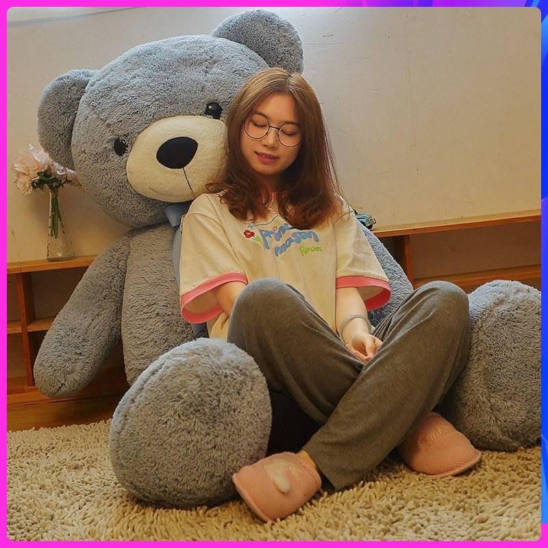 (Ready Stock)120/140/160cm blue teddy bear giant teddy bear human size