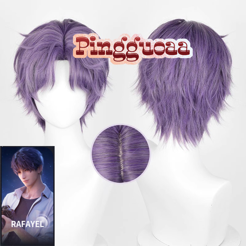 Love and Deepspace Zayne/Rafayel/Xavier Cosplay Wig 30cm Short Heat ...