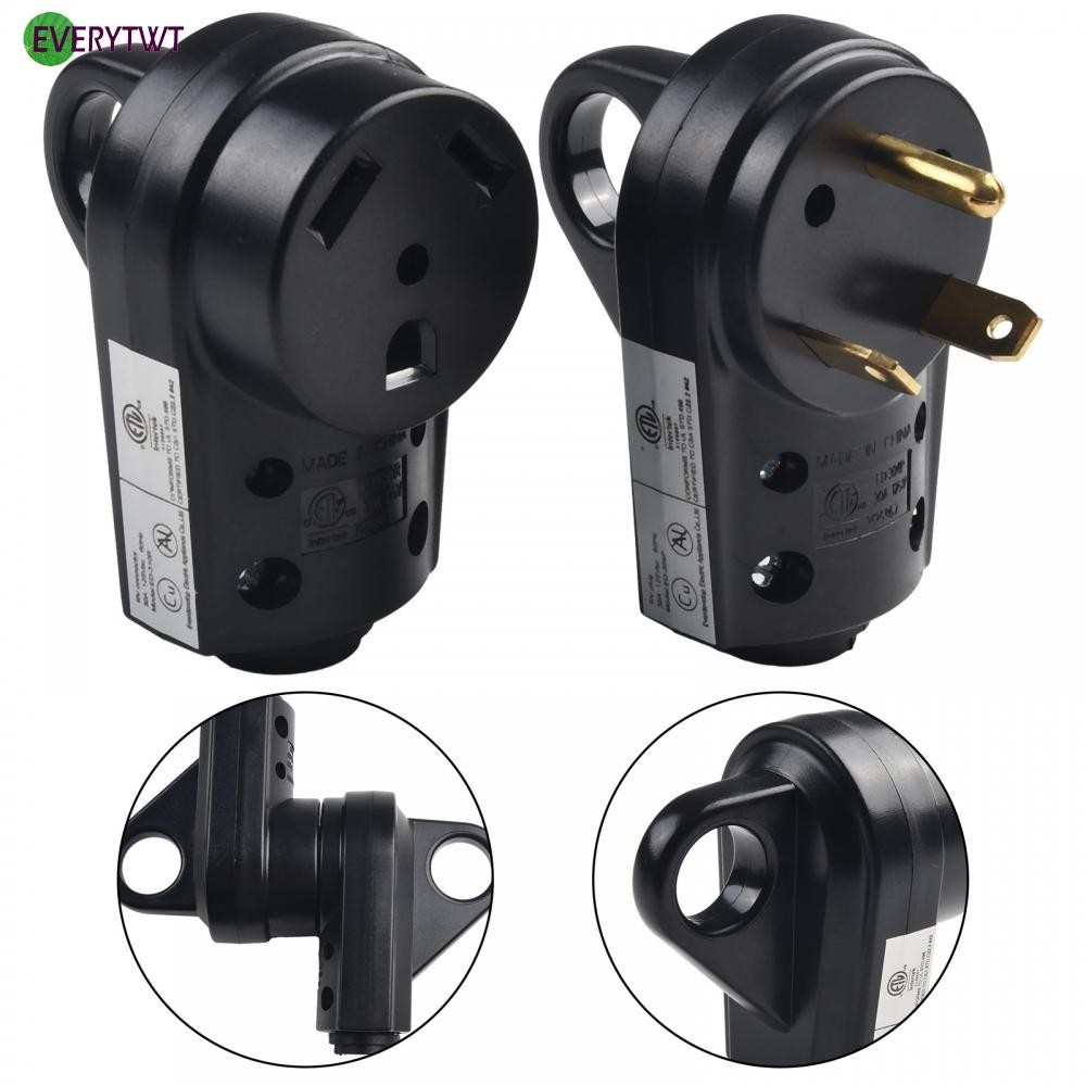 NEW>>Melted Plug Replacement 30 AMP Receptacle Male and Female Power