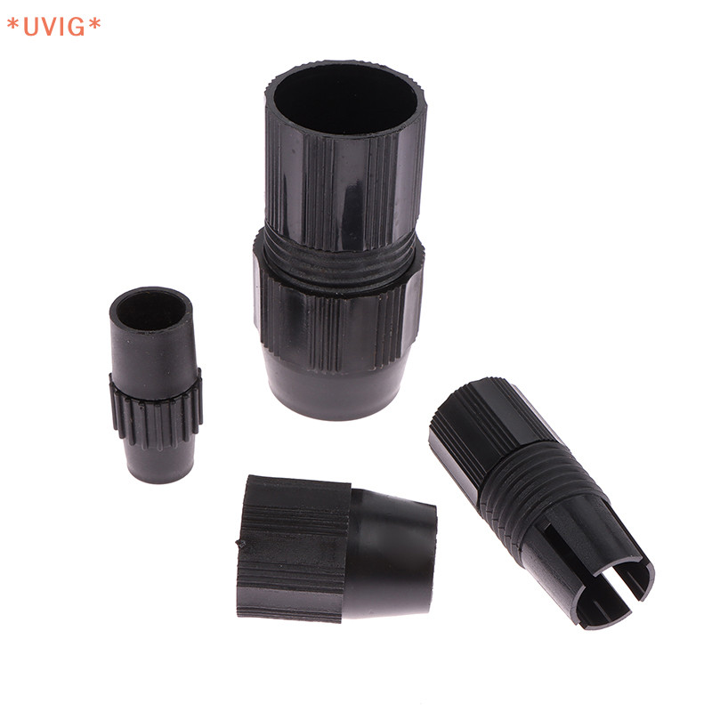 UVIG Plastic Telescopic Tube Connector Dip Net Pole Telescoping Pipe
