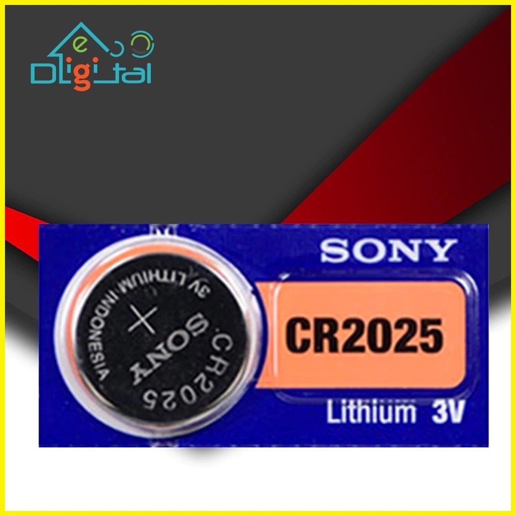 ۩ Original Sony CR2025 Battery 3V Lithium Button Coin Cell Battery