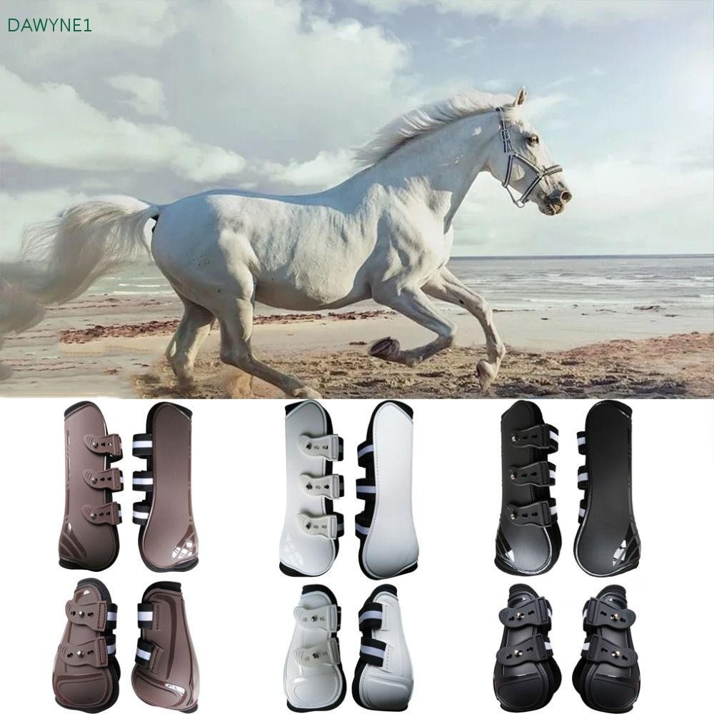 DWAYNE1 Horse Leg Boots Wraps, Adjustable No.6 Horse Hock Brace