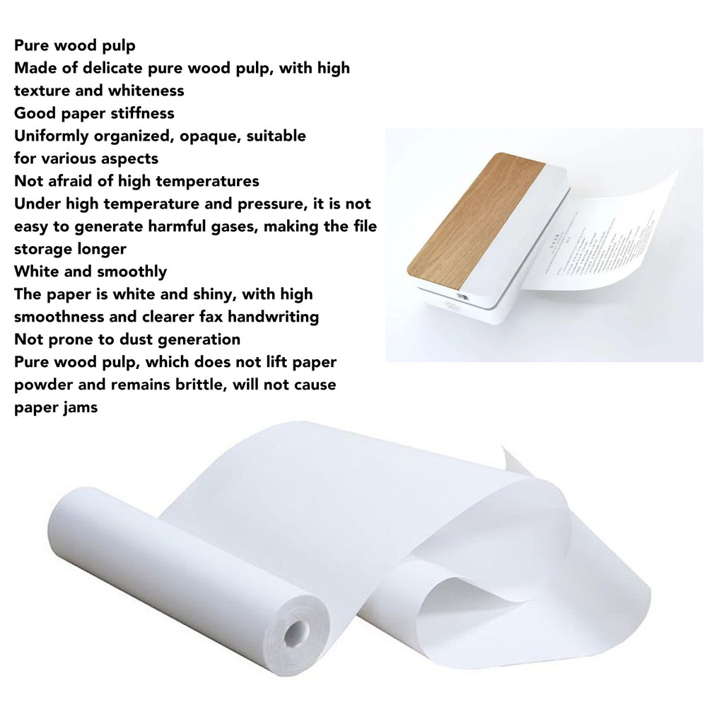 [WON] Thermal Printer Paper Multi Purpose Portable A4 Thermal Paper ...