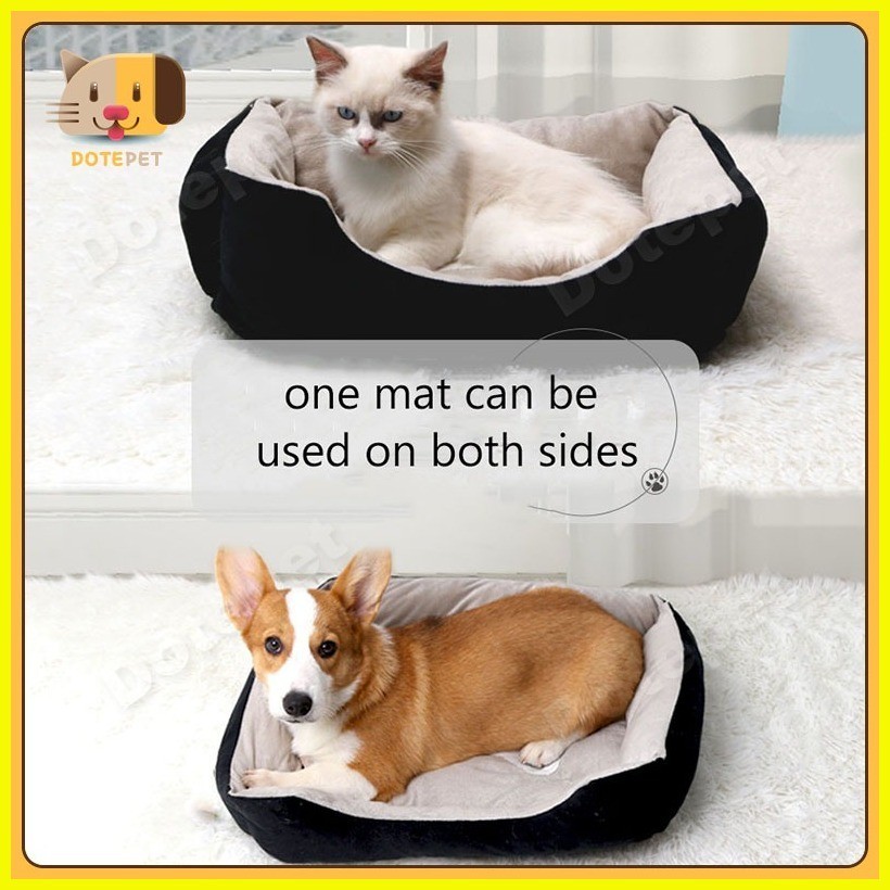 Dog Bed Mat Cat Bed Dog Bed Washable Sleeping Warm Soft Pet Mat Cat Mat ...