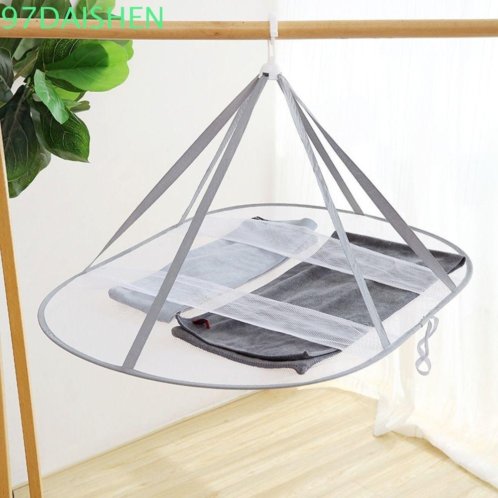 DAISHEN Clothes Drying Net Rack, Folded Mesh Anti-deformation Clothes ...