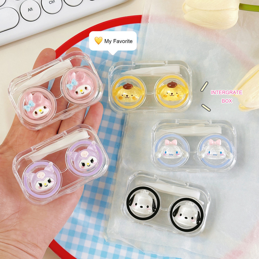 Sanrio Contact Lens Water-tight Case Integrated Box | Shopee Philippines