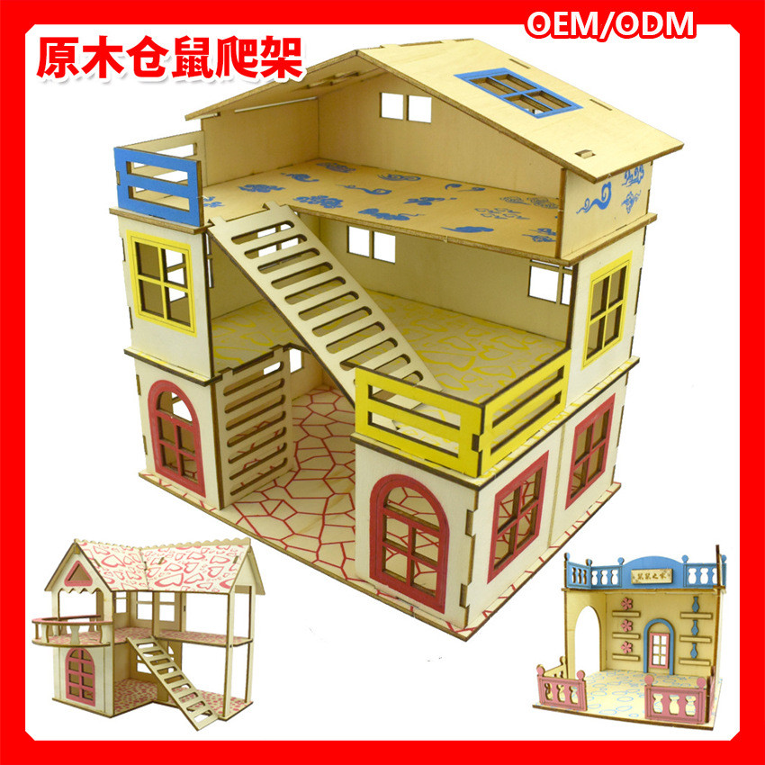 Materials For Building A Hamster Cage Castle photo