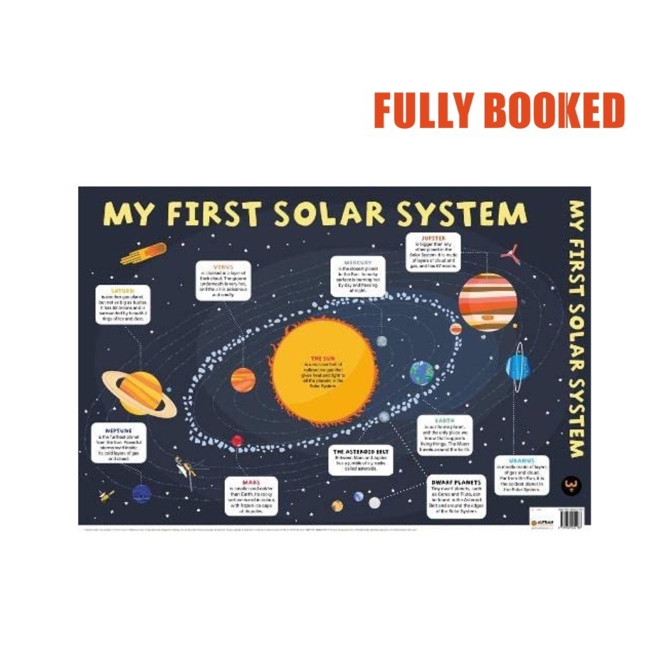 Wall Chart My First Solar System Shopee Philippines