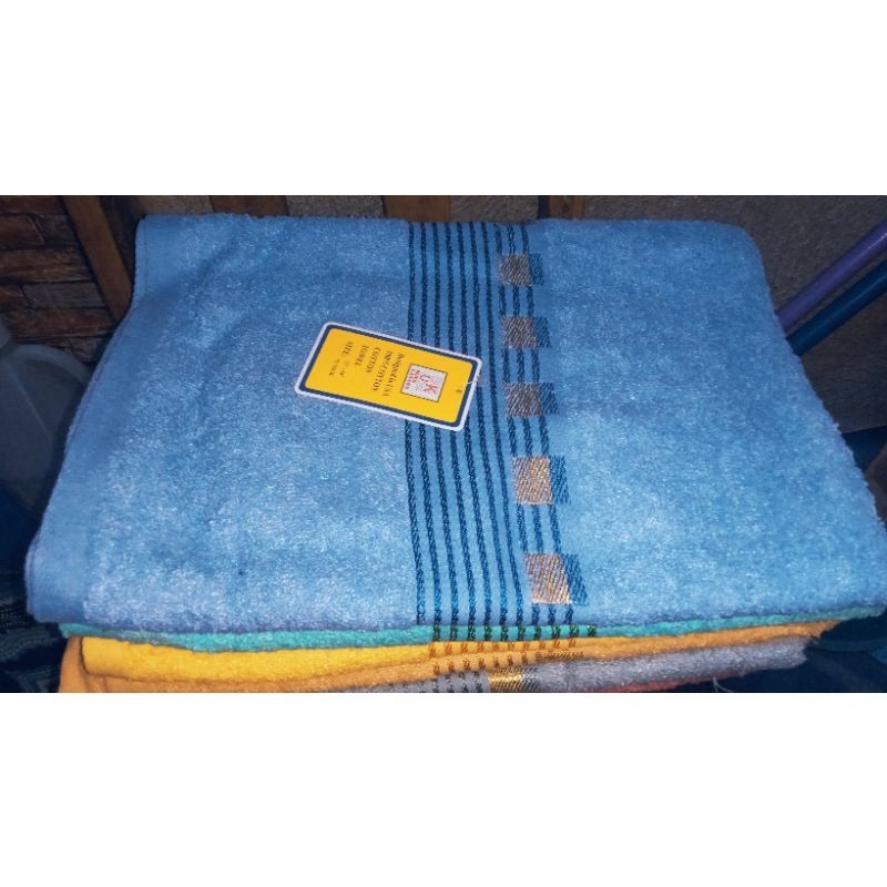 bath towel big class A cotton absorbent 27"×54" Shopee Philippines