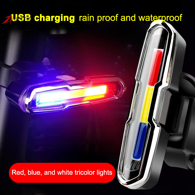 JETTING USB Rechargeable Waterproof Bike Lights OffRoad Bike Tail