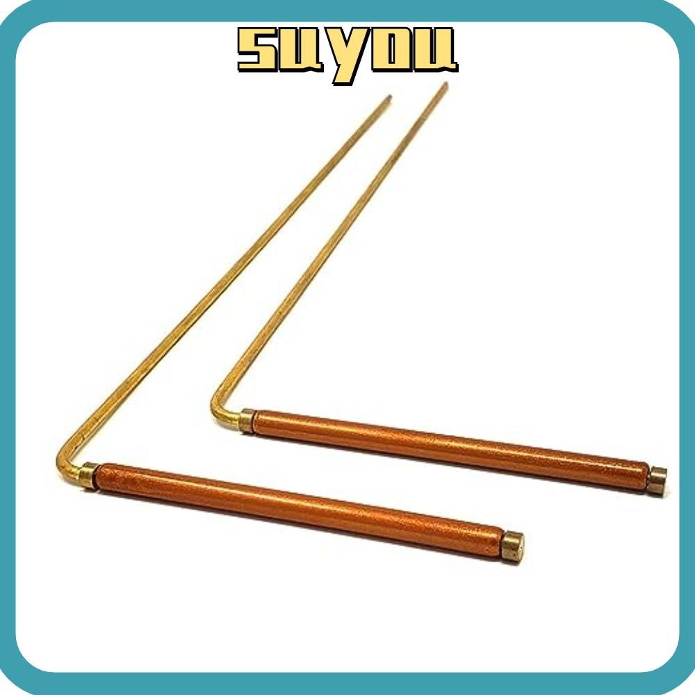 Bacchette Rabdomantiche In Rame 99.9% - 2 Pezzi Con Borsa Per Cercare Acqua, Oro O Per Caccia Ai Fantasmi - Foto 7