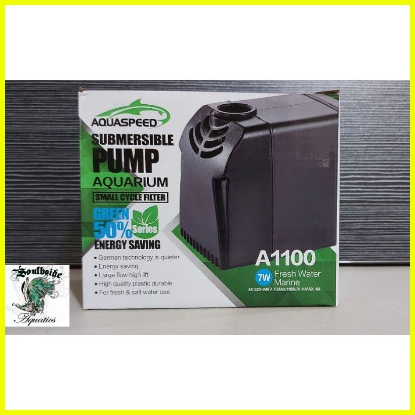 ۩ AQUASPEED Submersible Pump A1100 (7W) | Shopee Philippines